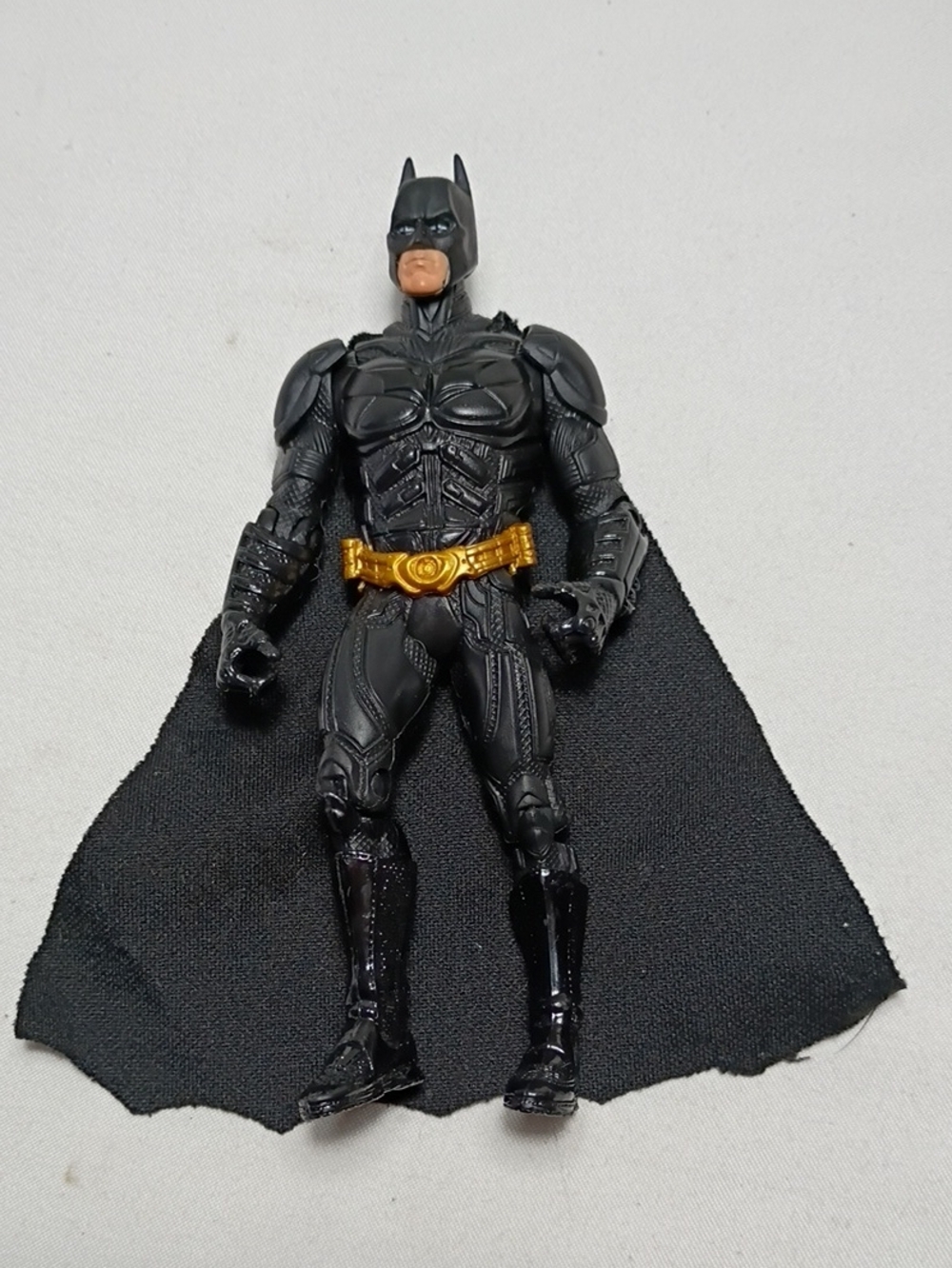 EUC Mattel Batman The Dark Knight 5" Inch Action Figure Cloth Cape 2012